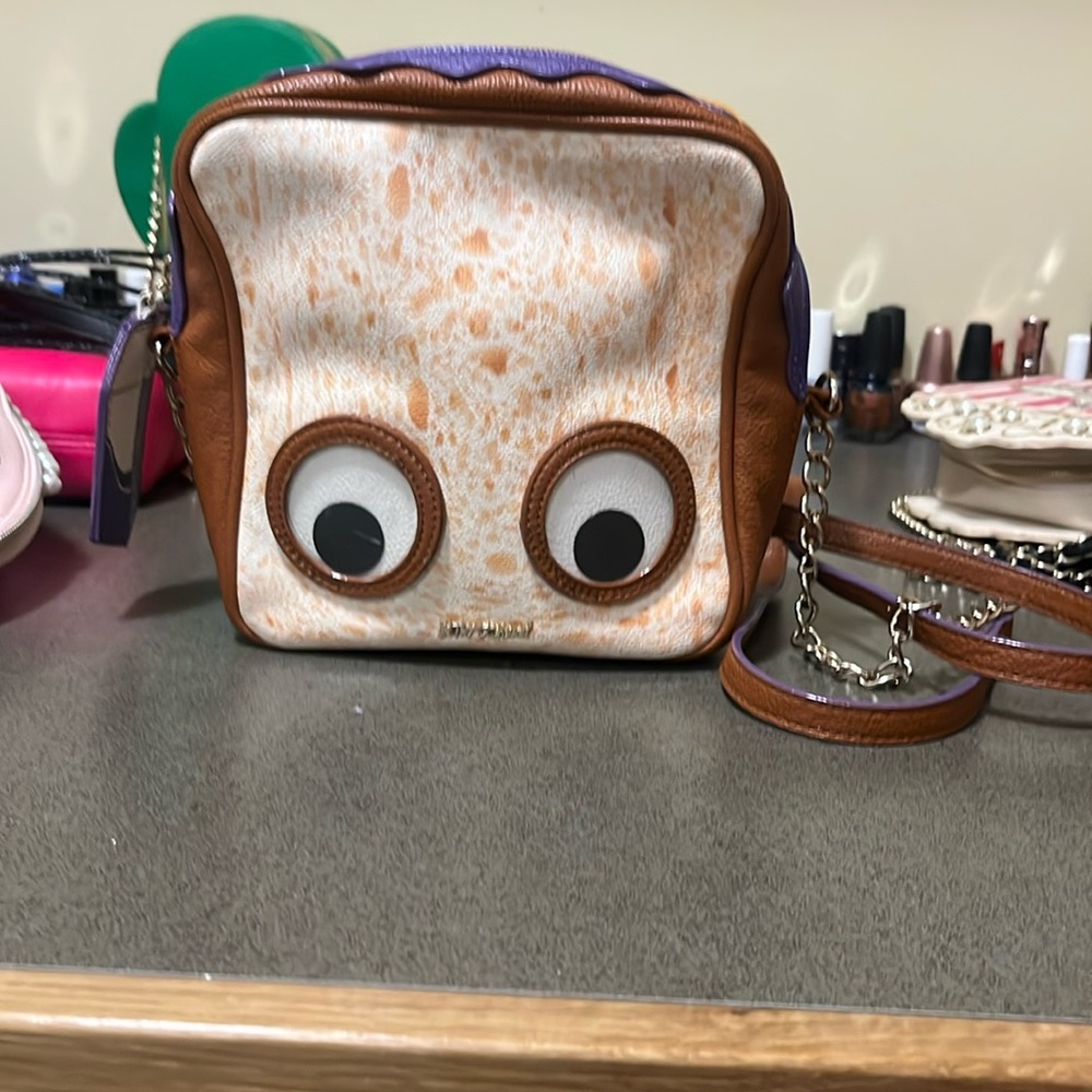 Betsey Johnson Googly Eye Peanut Butter Jelly Bag